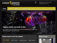 Tablet Screenshot of higbeecases.com